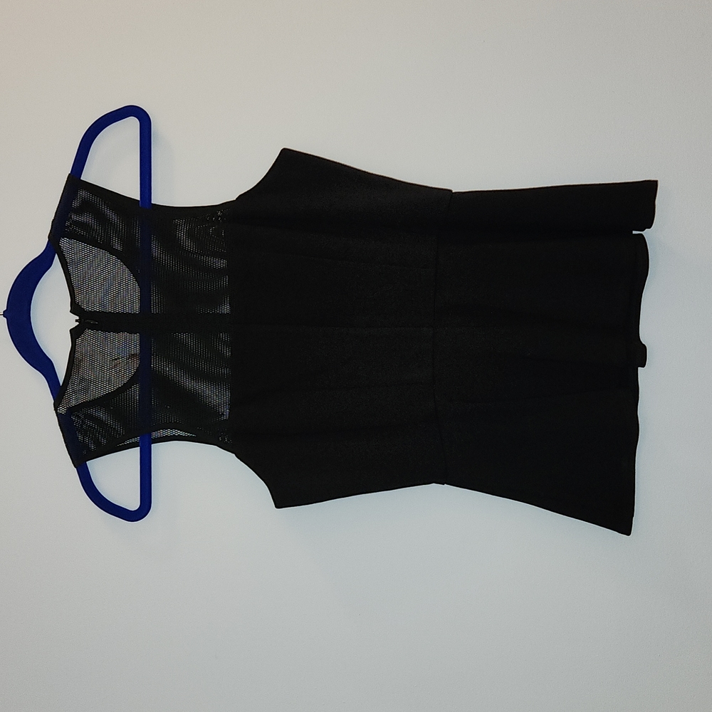 Boston Proper Black Peplum size 8